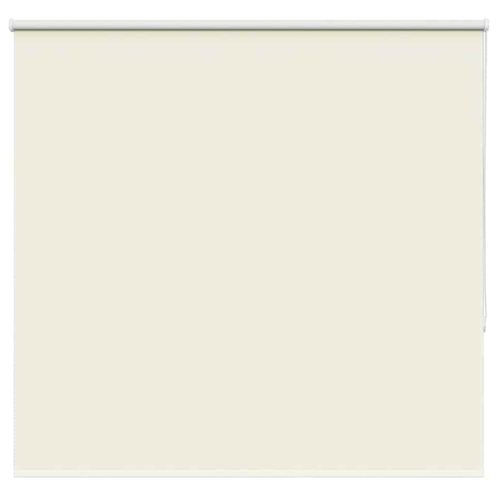 vidaXL Roller Blind Blackout Off White 165x130 cm Fabric Width 161.6 cm Polyester 2