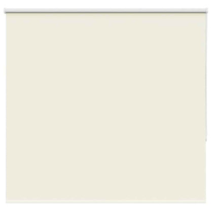 vidaXL Roller Blind Blackout Off White 165x130 cm Fabric Width 161.6 cm Polyester 2