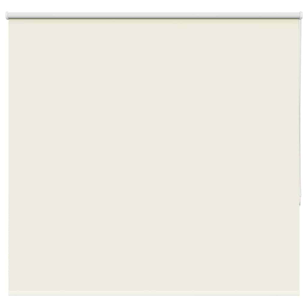 vidaXL Roller Blind Blackout Off White 160x150 cm Fabric Width 156.6 cm Polyester 1