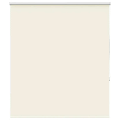 vidaXL Roller Blind Blackout Off White 140x175 cm Fabric Width 136.6 cm Polyester 1