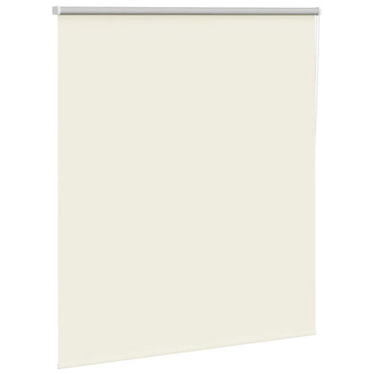vidaXL Roller Blind Blackout Off White 140x175 cm Fabric Width 136.6 cm Polyester 3