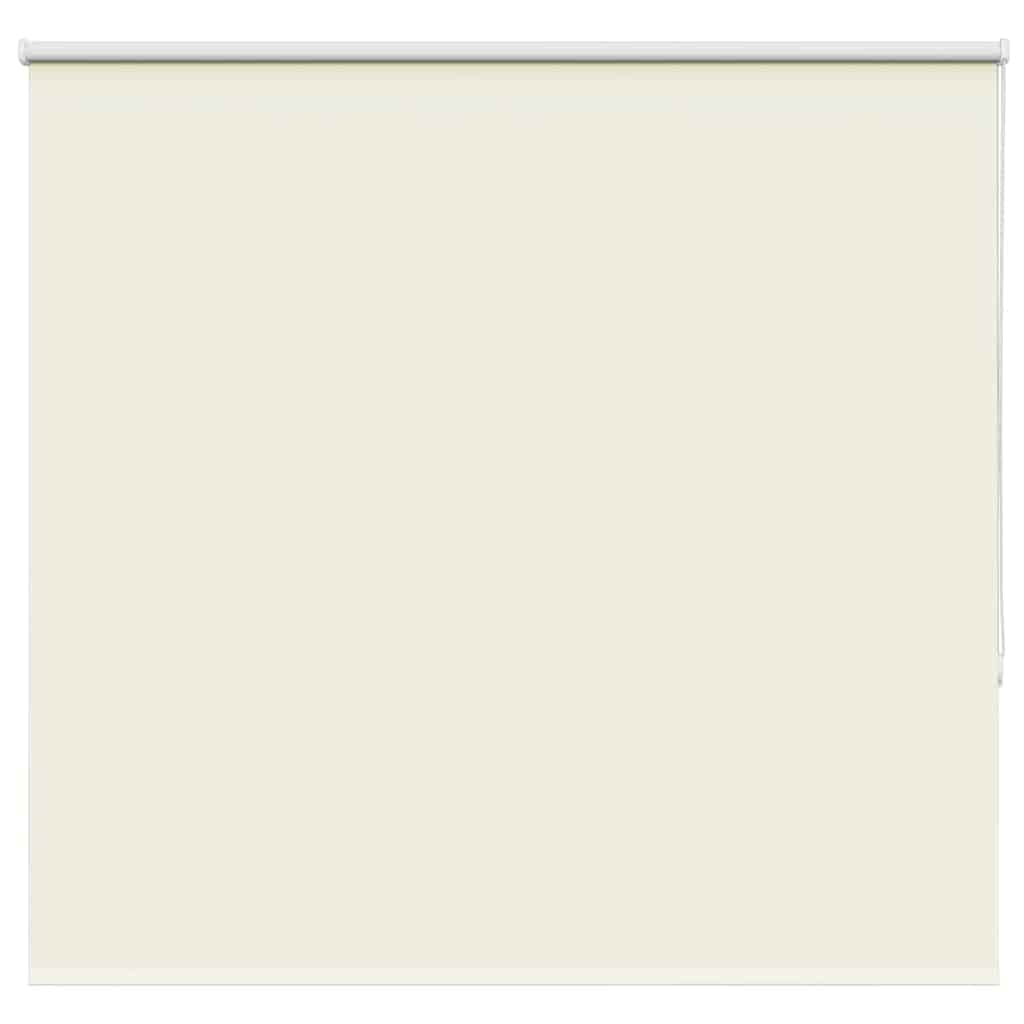 vidaXL Roller Blind Blackout Off White 150x175 cm Fabric Width 146.6 cm Polyester 1