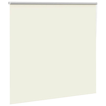 vidaXL Roller Blind Blackout Off White 150x175 cm Fabric Width 146.6 cm Polyester 3