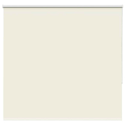 vidaXL Roller Blind Blackout Off White 165x175 cm Fabric Width 161.6 cm Polyester 1