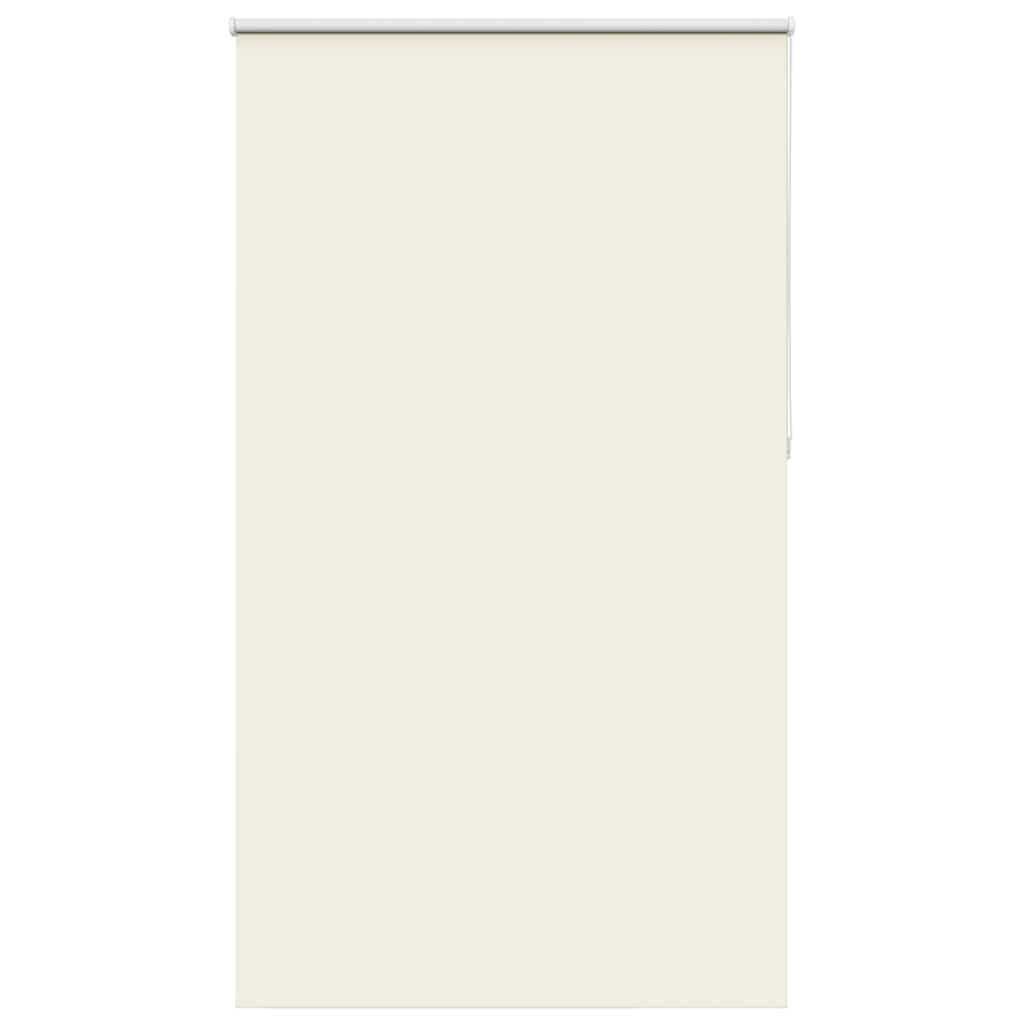 vidaXL Roller Blind Blackout Off White 140x210 cm Fabric Width 136.6 cm Polyester 1