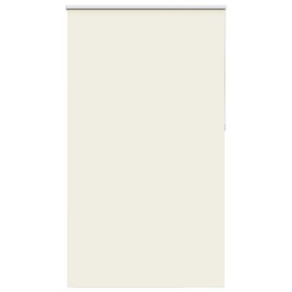vidaXL Roller Blind Blackout Off White 140x210 cm Fabric Width 136.6 cm Polyester 1