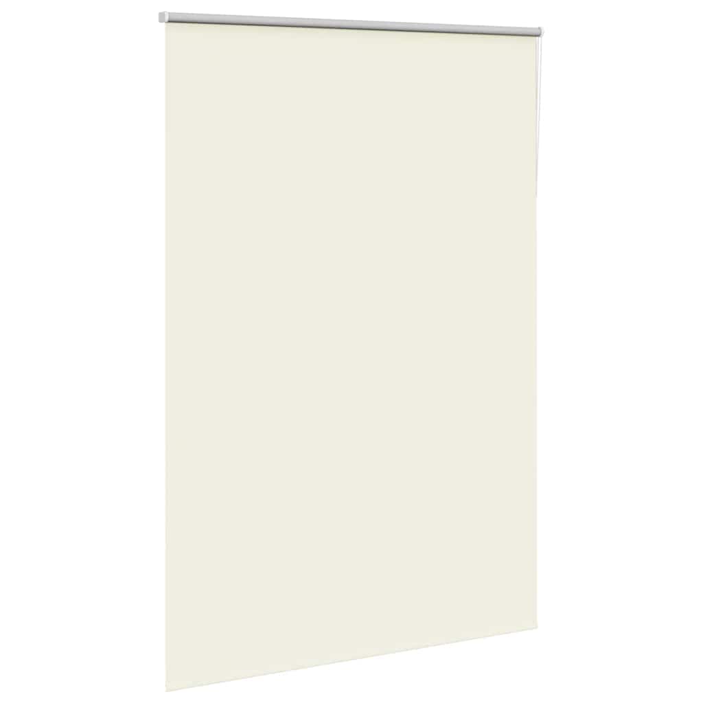 vidaXL Roller Blind Blackout Off White 150x210 cm Fabric Width 146.6 cm Polyester 1