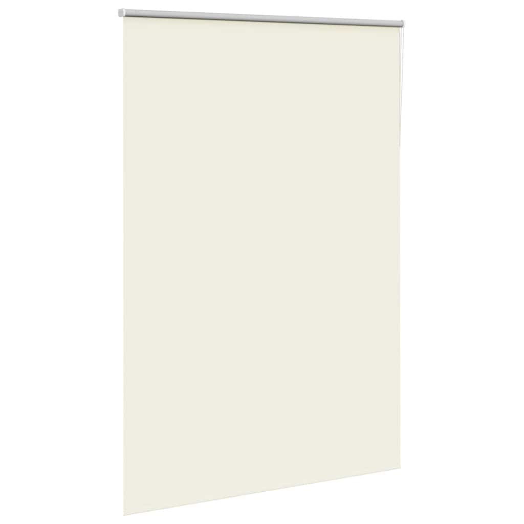 vidaXL Roller Blind Blackout Off White 150x210 cm Fabric Width 146.6 cm Polyester 3