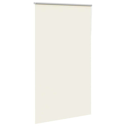 vidaXL Roller Blind Blackout Off White 135x230 cm Fabric Width 131.6 cm Polyester 3