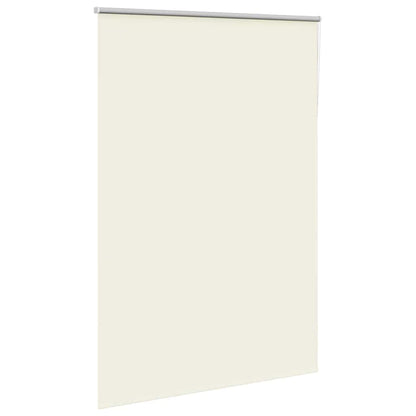 vidaXL Roller Blind Blackout Off White 150x230 cm Fabric Width 146.6 cm Polyester 3