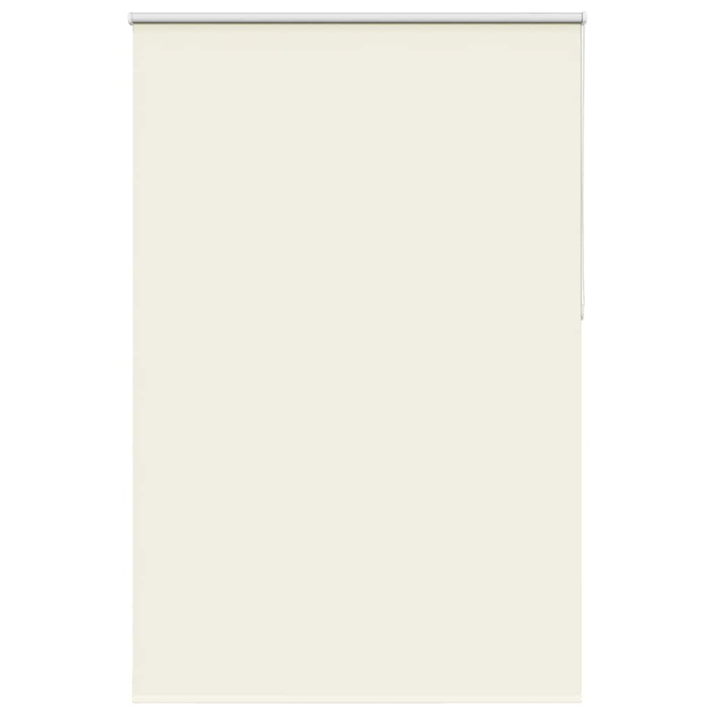 vidaXL Roller Blind Blackout Off White 165x230 cm Fabric Width 161.6 cm Polyester 2