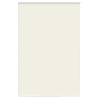 vidaXL Roller Blind Blackout Off White 165x230 cm Fabric Width 161.6 cm Polyester 2