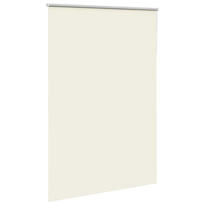 vidaXL Roller Blind Blackout Off White 165x230 cm Fabric Width 161.6 cm Polyester 3