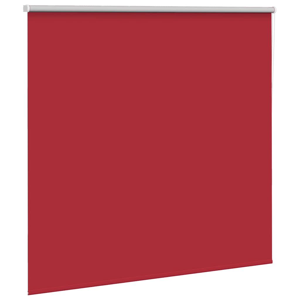 vidaXL Roller Blind Blackout Red 150x150 cm Fabric Width 146.6 cm Polyester 3