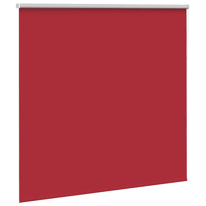vidaXL Roller Blind Blackout Red 150x150 cm Fabric Width 146.6 cm Polyester 3