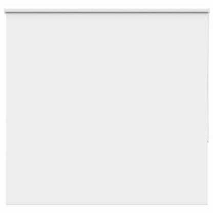 vidaXL Roller Blind Blackout White 155x130 cm Fabric Width 151.6 cm Polyester 1