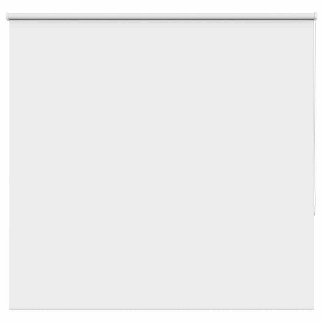 vidaXL Roller Blind Blackout White 165x130 cm Fabric Width 161.6 cm Polyester 1