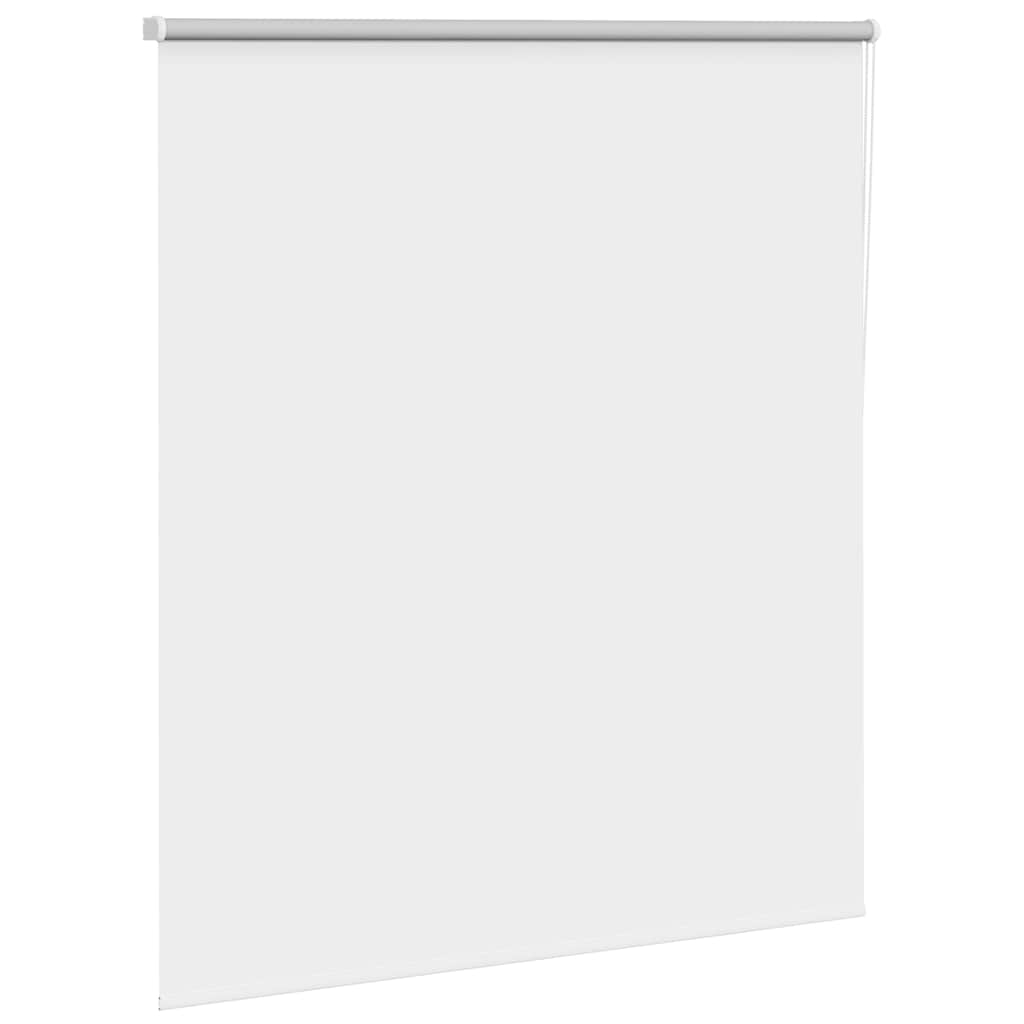 vidaXL Roller Blind Blackout White 125x175 cm Fabric Width 121.6 cm Polyester 3