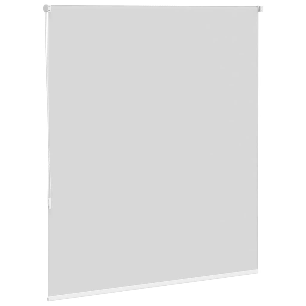 vidaXL Roller Blind Blackout White 125x175 cm Fabric Width 121.6 cm Polyester 4