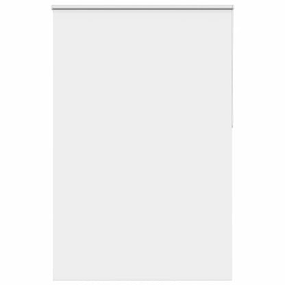 vidaXL Roller Blind Blackout White 160x210 cm Fabric Width 156.6 cm Polyester 1