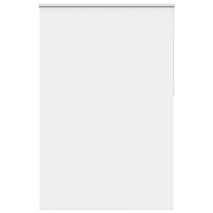 vidaXL Roller Blind Blackout White 165x210 cm Fabric Width 161.6 cm Polyester 1