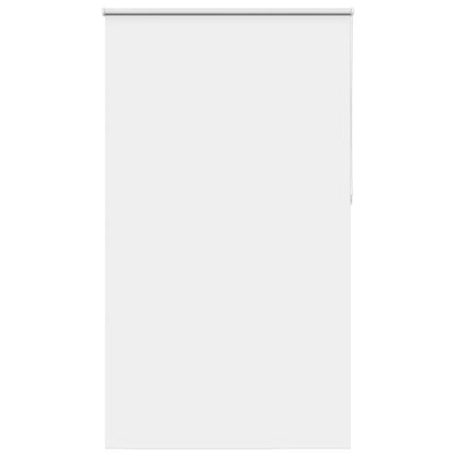 vidaXL Roller Blind Blackout White 135x230 cm Fabric Width 131.6 cm Polyester 1