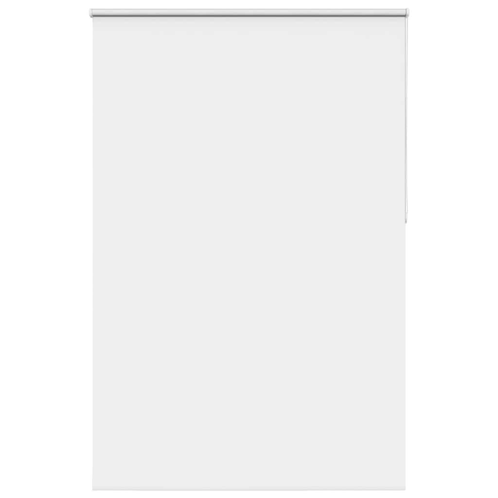 vidaXL Roller Blind Blackout White 165x230 cm Fabric Width 161.6 cm Polyester 1