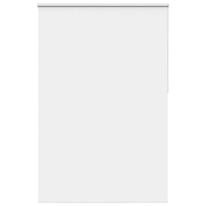 vidaXL Roller Blind Blackout White 165x230 cm Fabric Width 161.6 cm Polyester 1