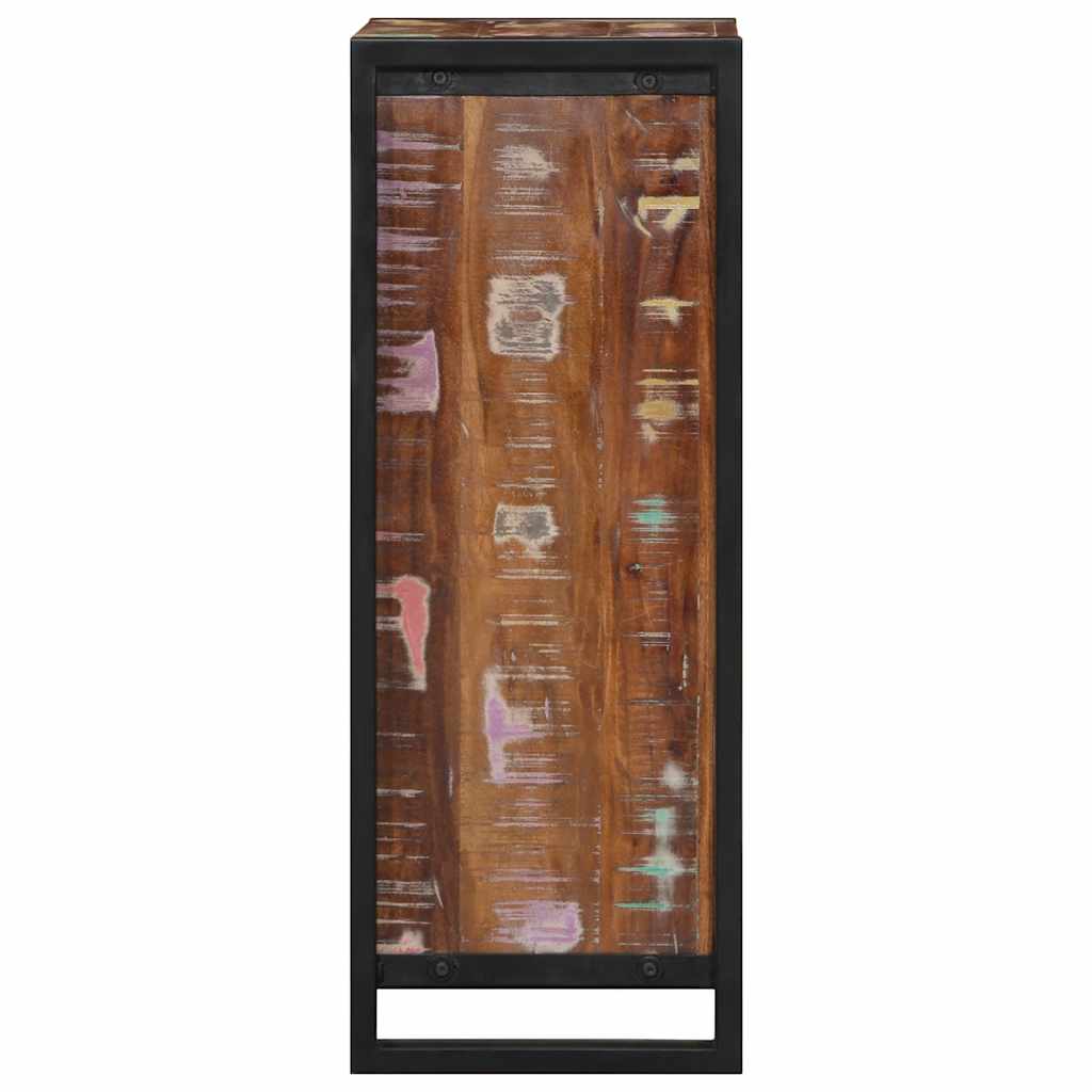 vidaXL Bedside Cabinet 40x30x80 cm Solid Wood Reclaimed 3