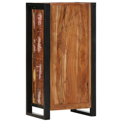vidaXL Bedside Cabinet 40x30x80 cm Solid Wood Reclaimed 4