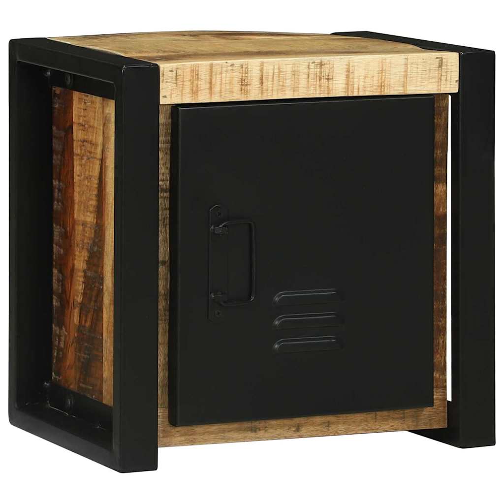 vidaXL Bathroom Cabinet Brown 40 x 30 x 40 cm Solid Mango Wood 2