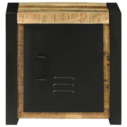 vidaXL Bathroom Cabinet Brown 40 x 30 x 40 cm Solid Mango Wood 5