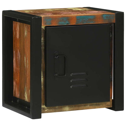vidaXL Bathroom Cabinet Brown 40 x 30 x 40 cm Solid Reclaim Wood 2