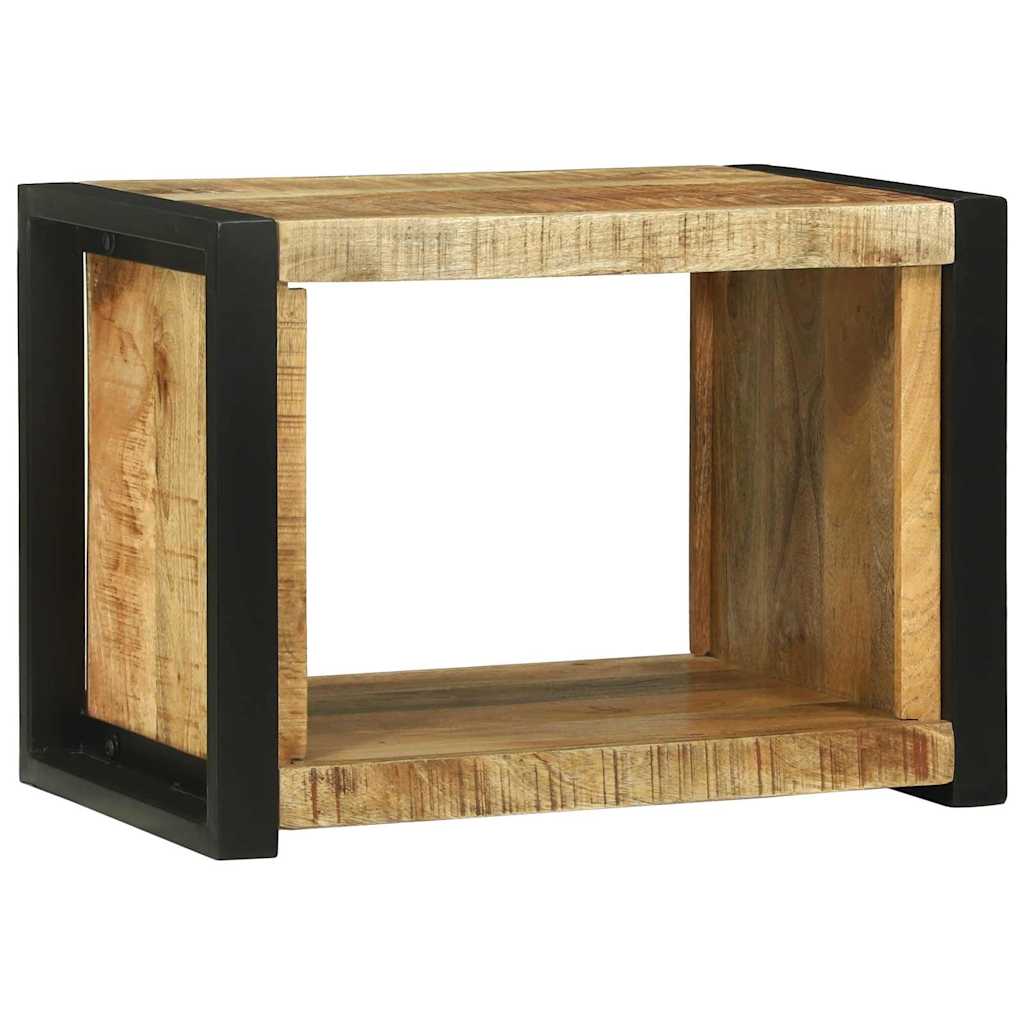 vidaXL Wall Cube with Storage Brown 55 x 35 x 40 cm Solid Mango Wood 1