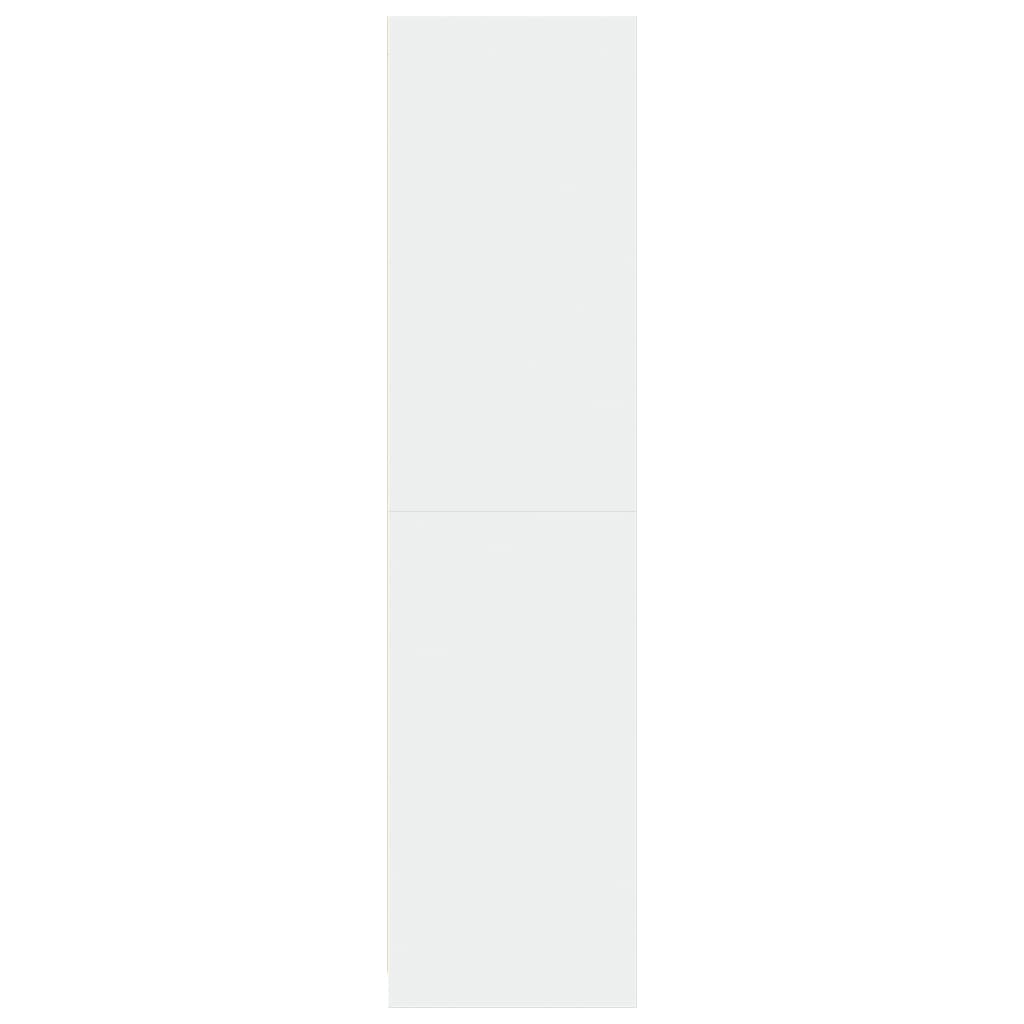 vidaXL Wardrobe White 30x50x200 cm Engineered Wood 5