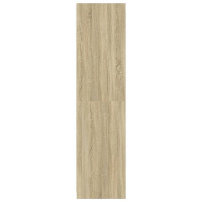 vidaXL Wardrobe Sonoma Oak 30x50x200 cm Engineered Wood 5