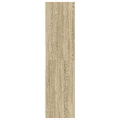 vidaXL Wardrobe Sonoma Oak 80x50x200 cm Engineered Wood 5