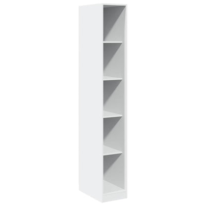 vidaXL Wardrobe White 30x50x200 cm Engineered Wood 2