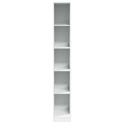 vidaXL Wardrobe White 30x50x200 cm Engineered Wood 4