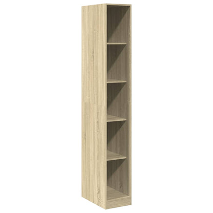 vidaXL Wardrobe Sonoma Oak 30x50x200 cm Engineered Wood 2