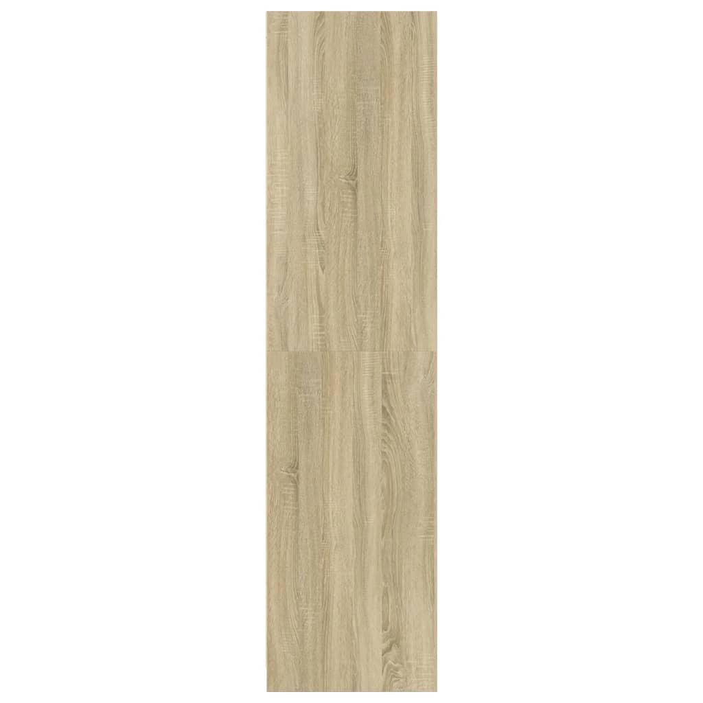 vidaXL Wardrobe Sonoma Oak 30x50x200 cm Engineered Wood 5
