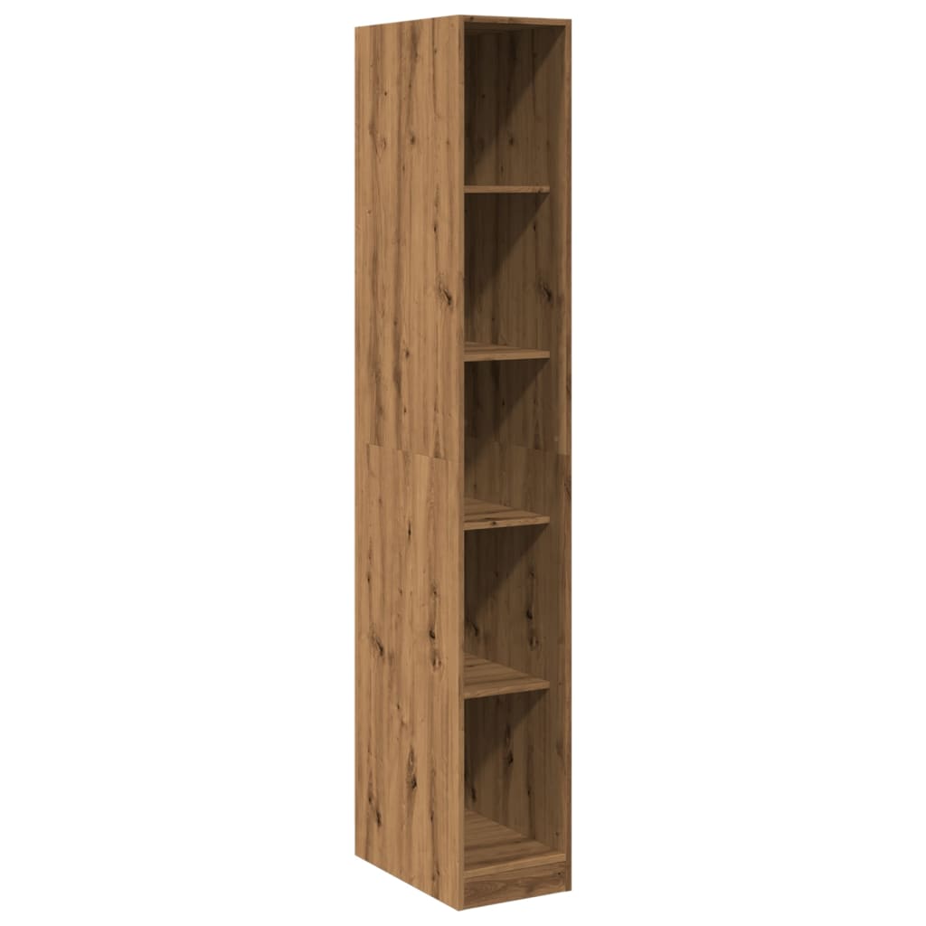 vidaXL Wardrobe Artisian Oak 30x50x200 cm Engineered Wood 2