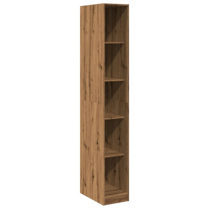 vidaXL Wardrobe Artisian Oak 30x50x200 cm Engineered Wood 2