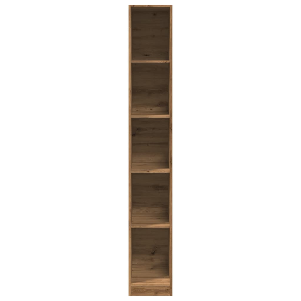 vidaXL Wardrobe Artisian Oak 30x50x200 cm Engineered Wood 4
