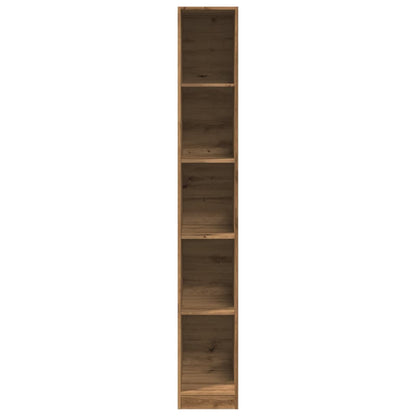 vidaXL Wardrobe Artisian Oak 30x50x200 cm Engineered Wood 4