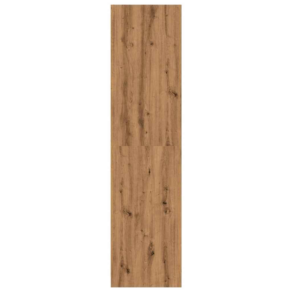 vidaXL Wardrobe Artisian Oak 30x50x200 cm Engineered Wood 5