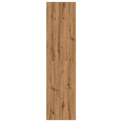 vidaXL Wardrobe Artisian Oak 30x50x200 cm Engineered Wood 5