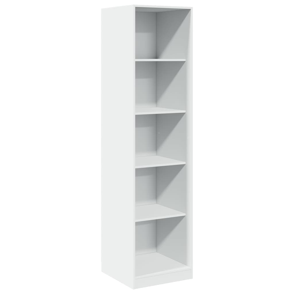 vidaXL Wardrobe White 50x50x200 cm Engineered Wood 2