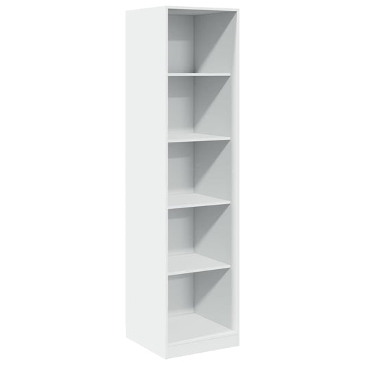 vidaXL Wardrobe White 50x50x200 cm Engineered Wood 2