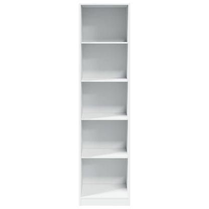 vidaXL Wardrobe White 50x50x200 cm Engineered Wood 4